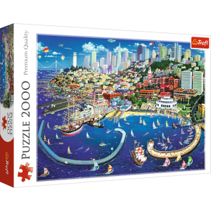 Puzzle Trefl 2000el Zatoka San Francisco